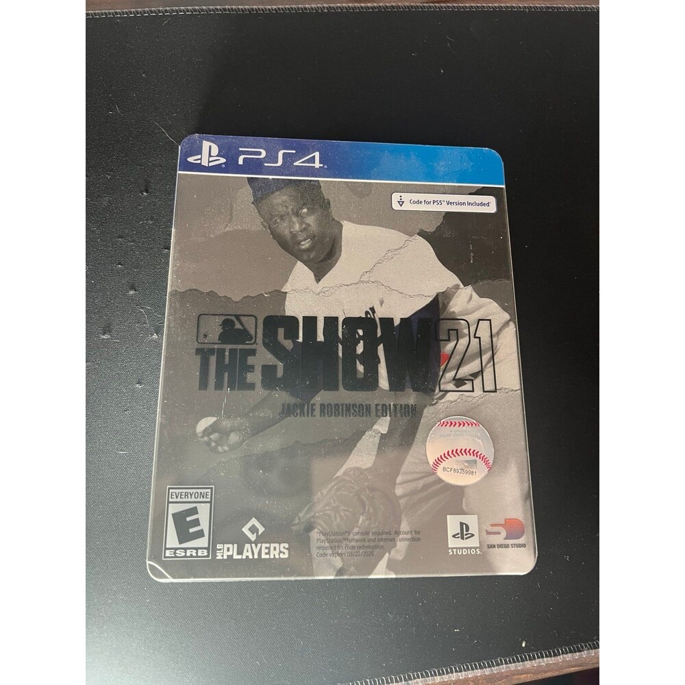 MLB The Show 21 -- Jackie Robinson Edition Steelbook Ps4/Ps5
